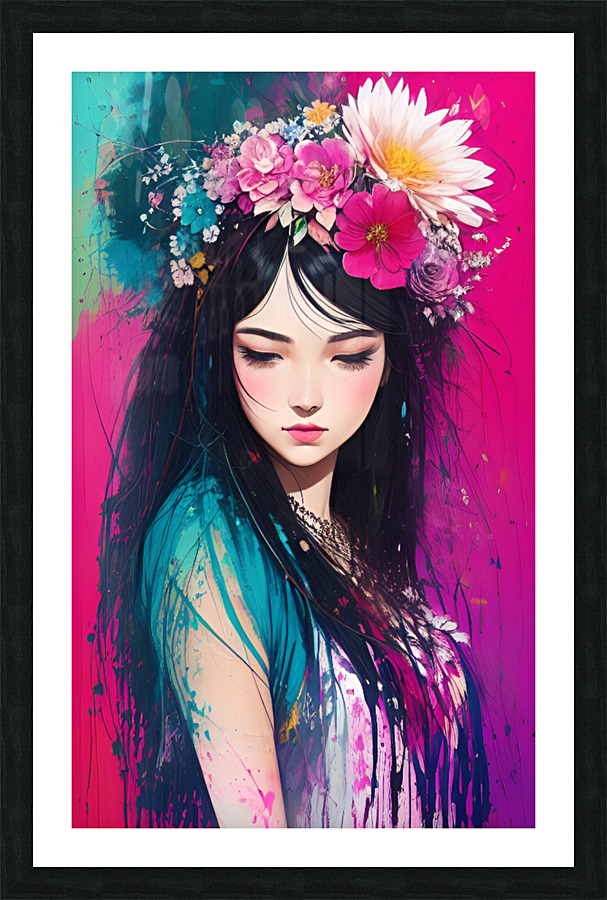 paint Picture Frame print