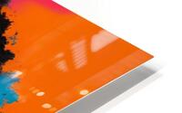 orange paint HD Metal print