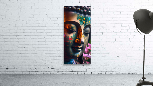 Budha meditation Wall Preview