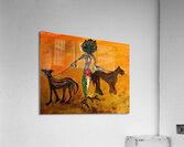 20240310 074137 creature dog walking Acrylic Print