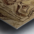 20250223 194822 Tuned in tuned out Metal print