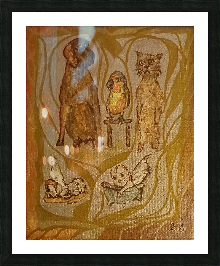 20240319 173944 1 Pet love Picture Frame print