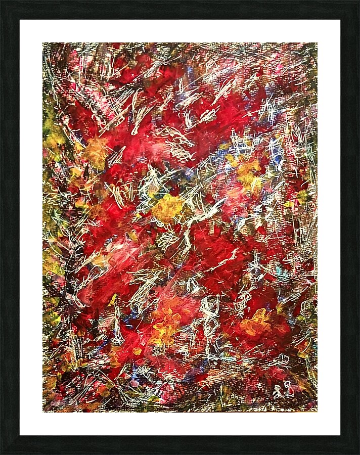 20240410 202301 flower life Picture Frame print