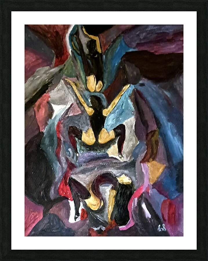 20240103 142628 2 dancing stretch Picture Frame print