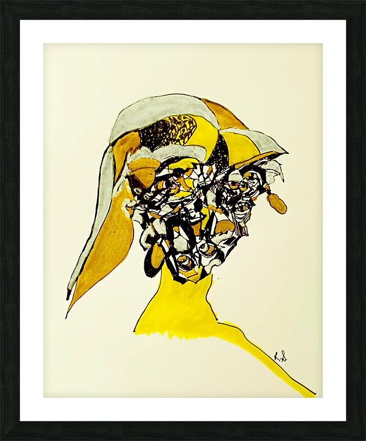 20230213 134039 complicated woman Picture Frame print