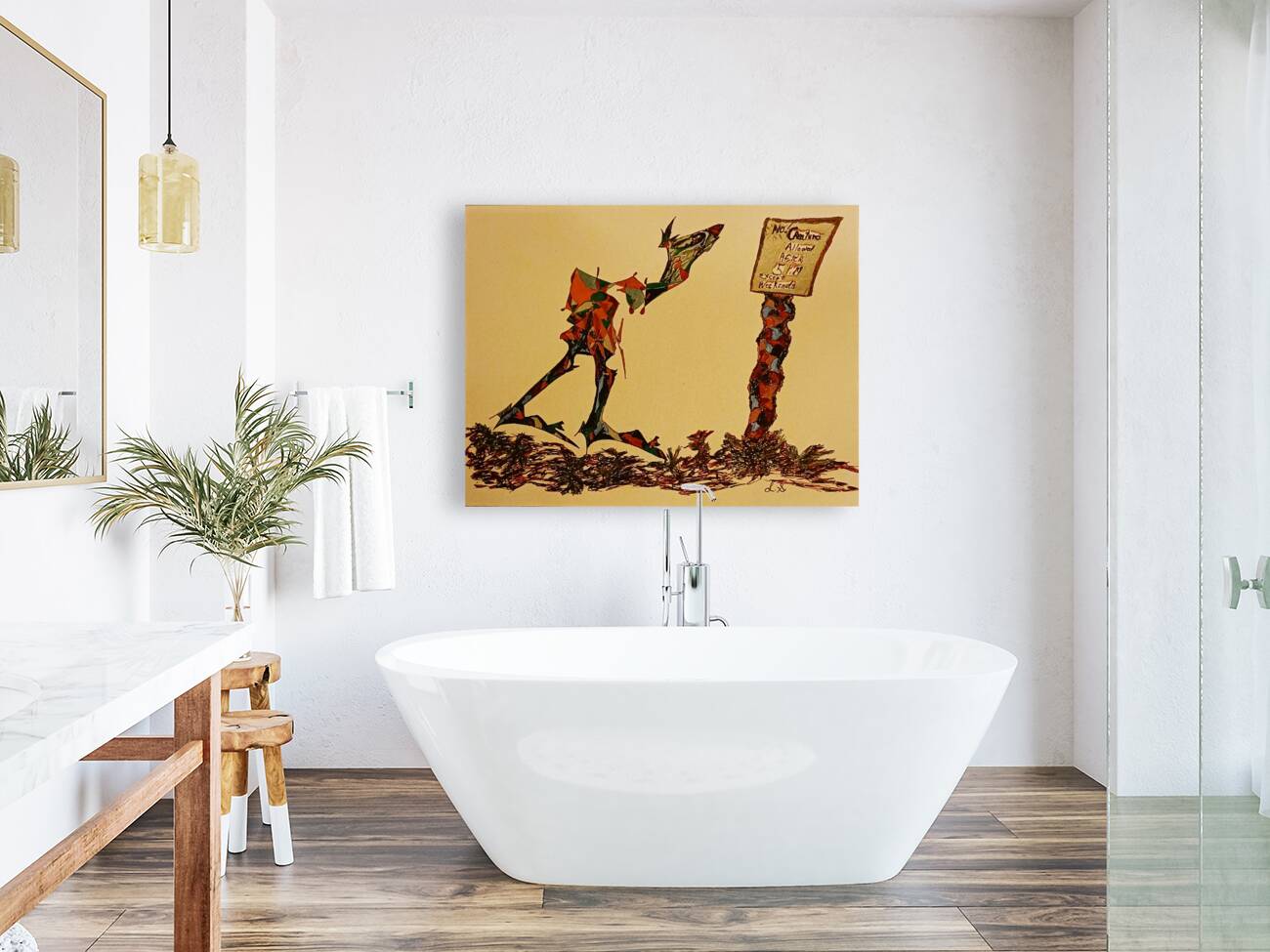 20221127 181637 creature reading sign Reproduction