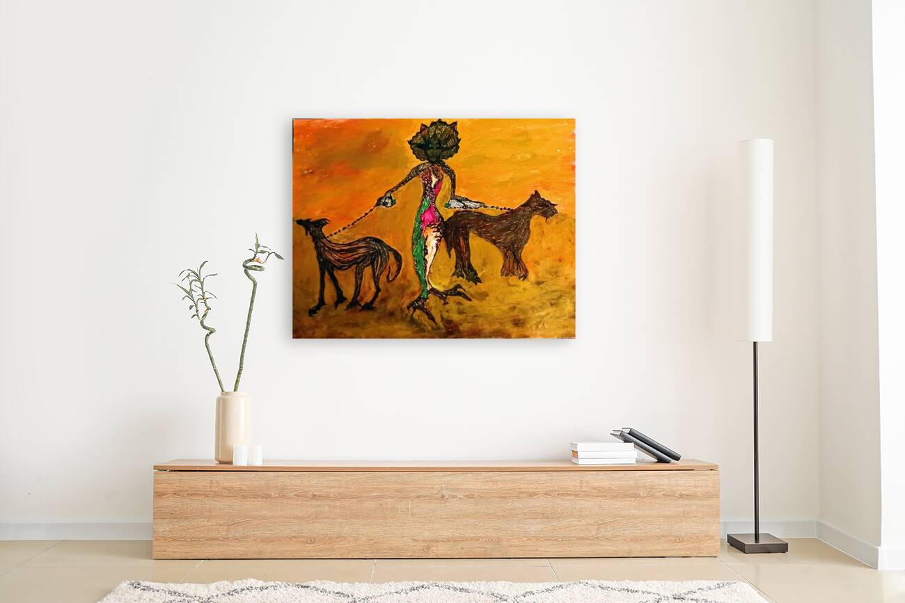 20240310 074137 creature dog walking Reproduction