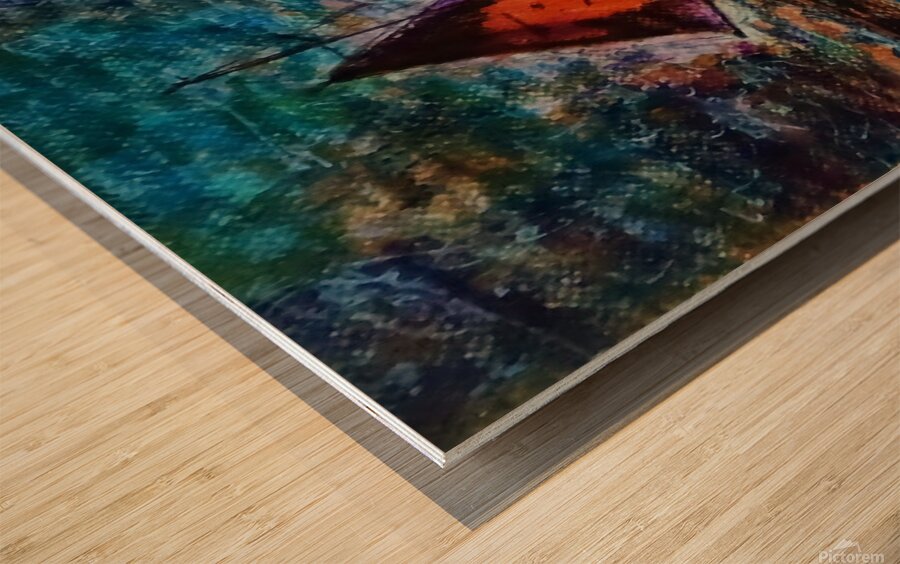 20231126 091413 sailing Wood print