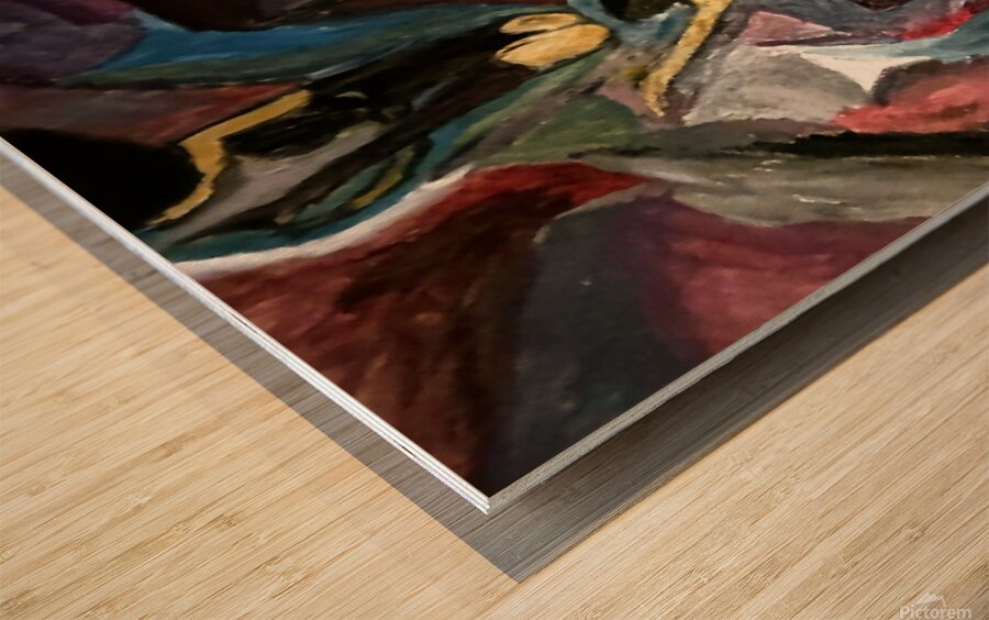 20240103 142628 2 dancing stretch Wood print