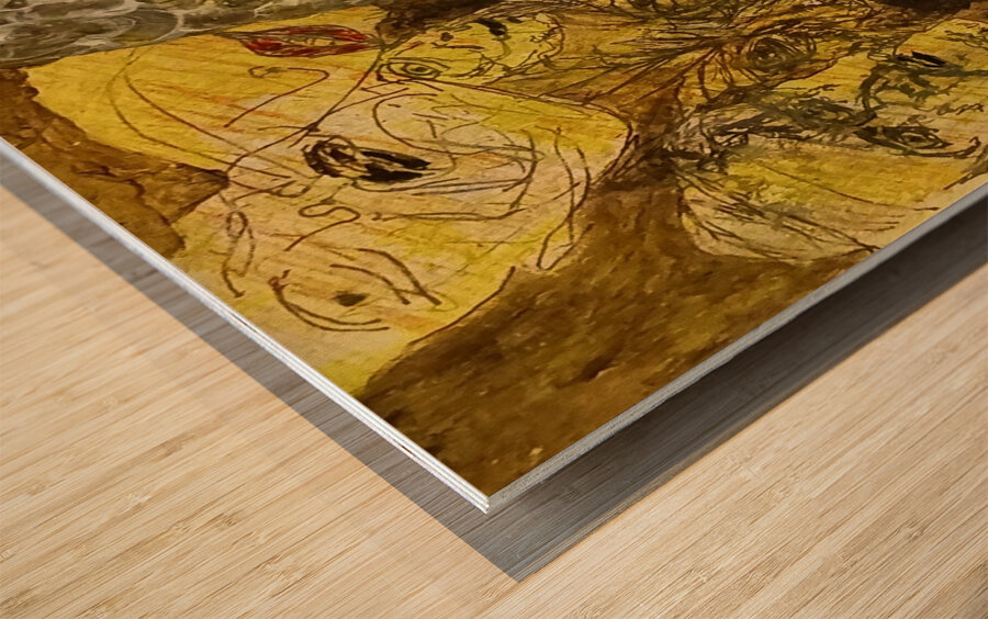 20240310 075558 faces Wood print