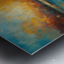 cosmic sky  fantasylandscape  Metal print