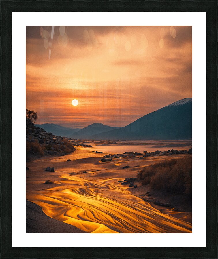 modern With 3d art Picture Frame print