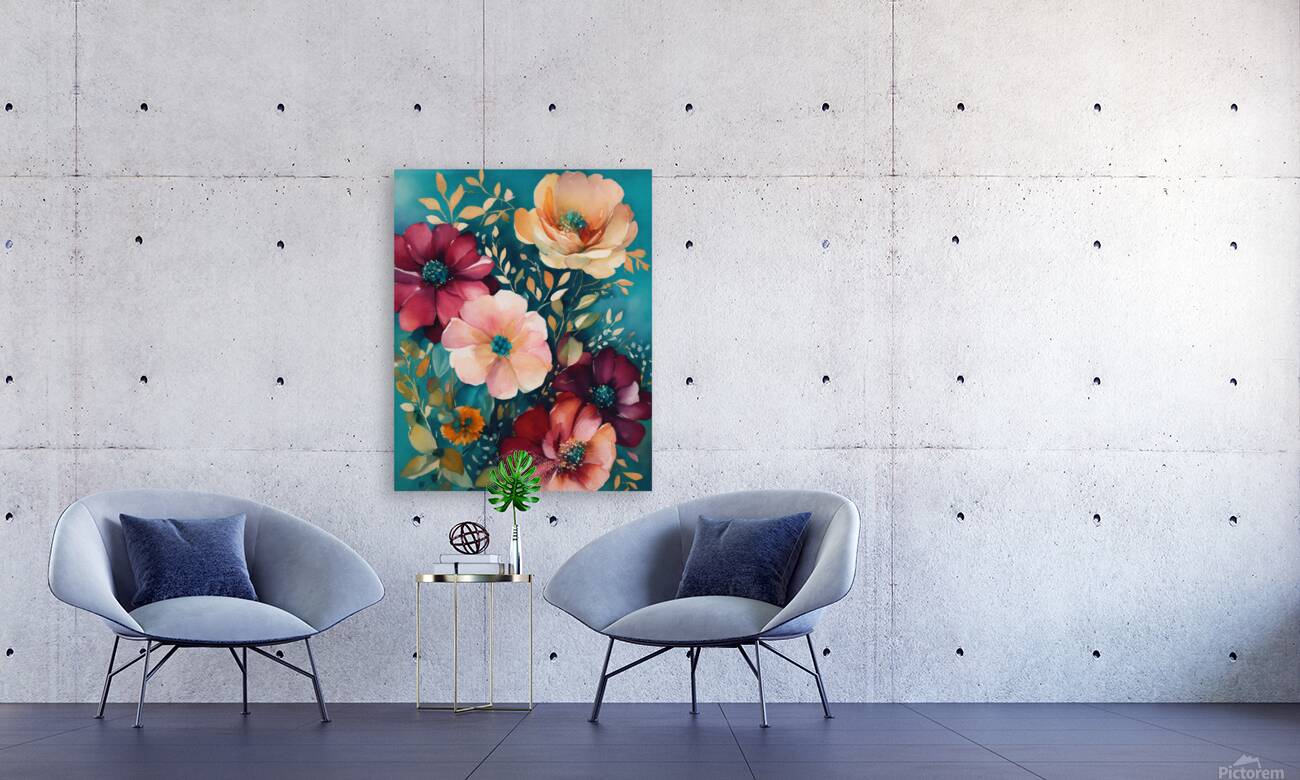 modern With 3d art Reproduction