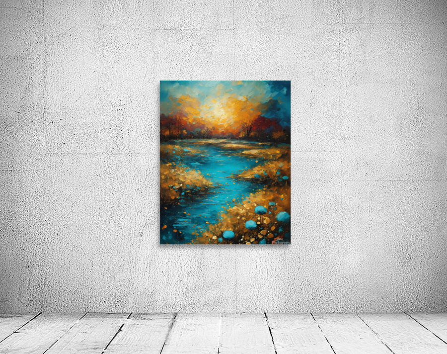 cosmic sky  fantasylandscape  Wall Preview