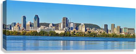 Montreal Skyline 1 3x1 Canvas Print