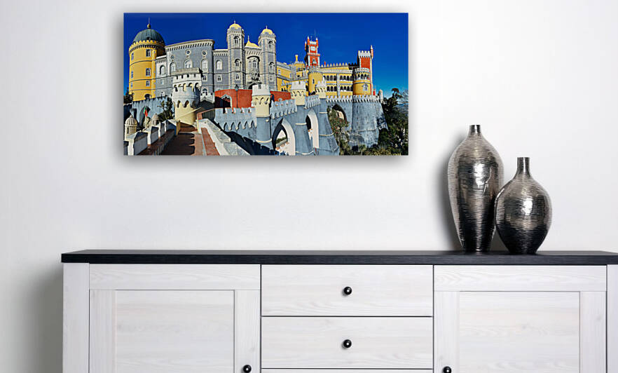 Sintra Pena Castle  2x1 Ratio by WorldHQPhotos