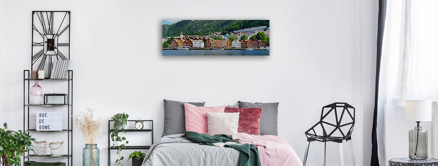 Bergen Historic Buildings B06 3x1 by WorldHQPhotos