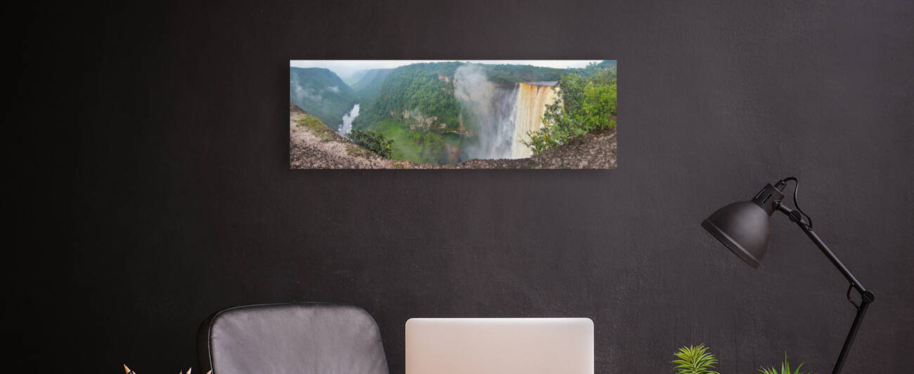 Kaieteur Falls 5 3x1 by WorldHQPhotos