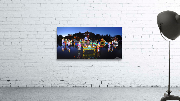 Chinese Lanterns 2x1 Wall Preview