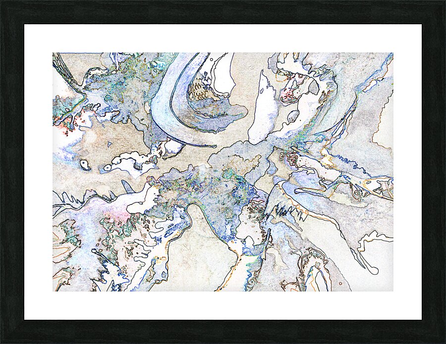 Watershed Picture Frame print