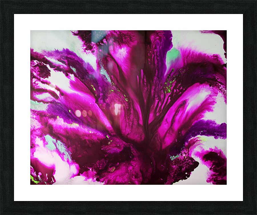 Into Bloom Picture Frame print