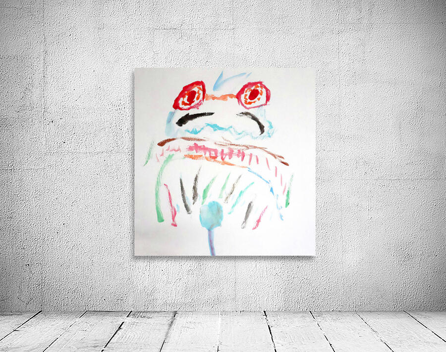 Grumpy Frog Wall Preview