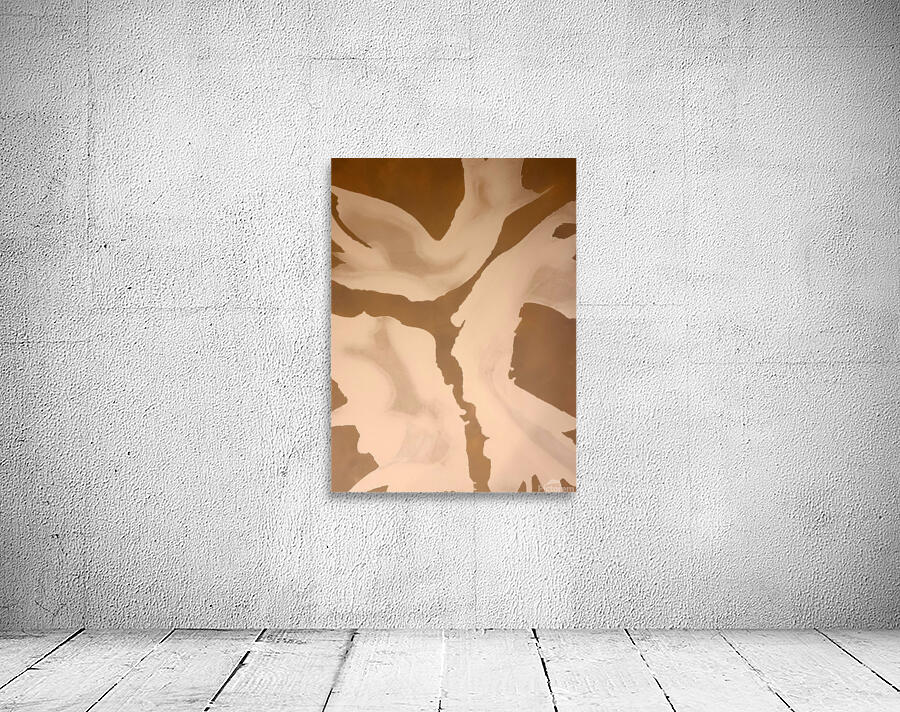 Doves in Mocha Mousse Wall Preview