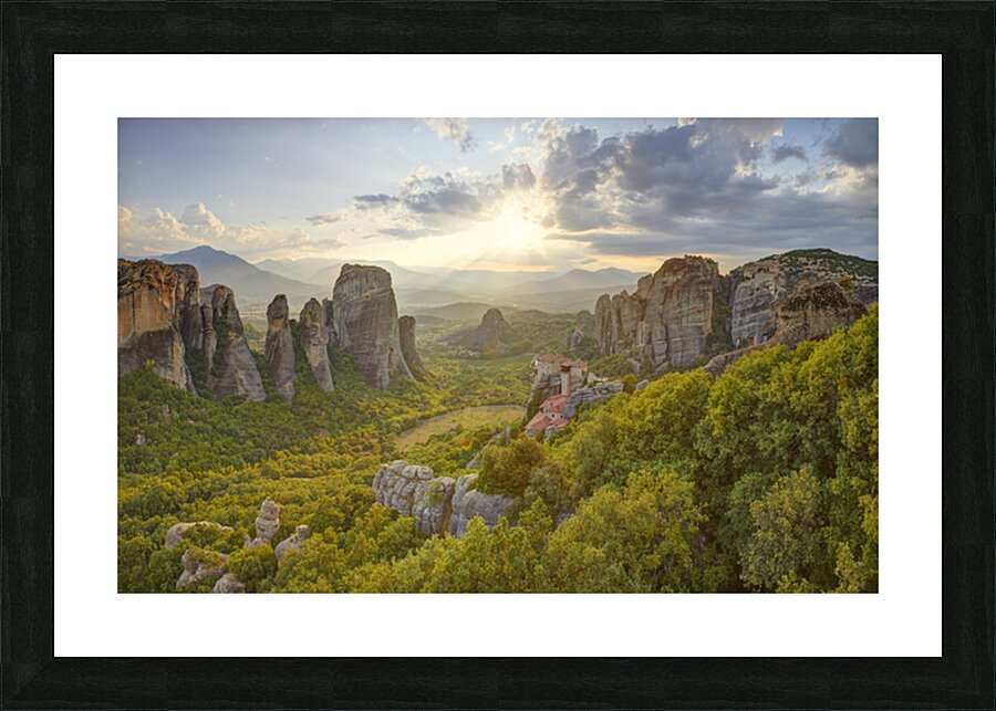 Gr Meteora1 Picture Frame print
