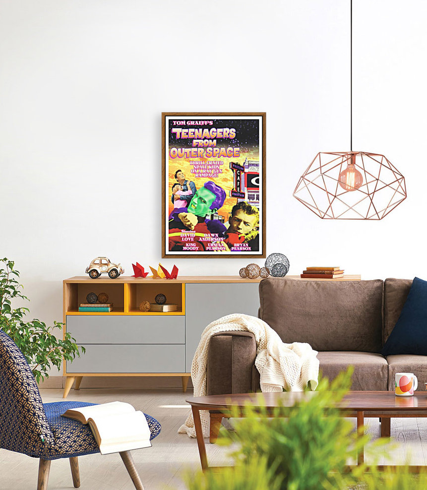  Classic Vintcge Sci Fi Poster  Reproduction