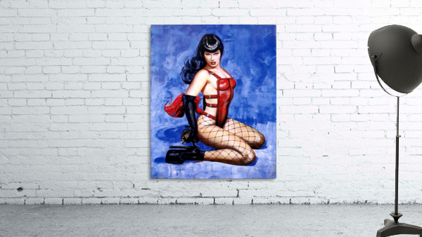 Bettie Page  Wall Preview