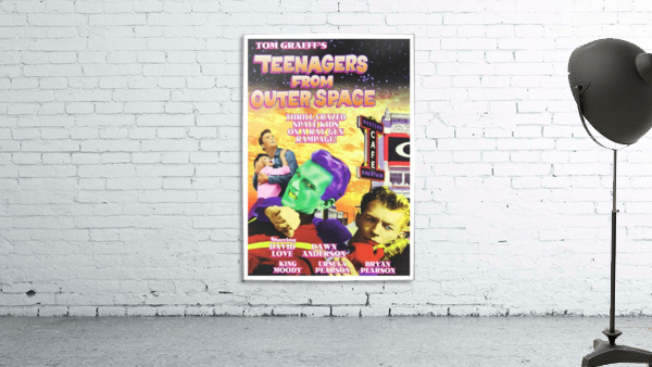  Classic Vintcge Sci Fi Poster  Wall Preview