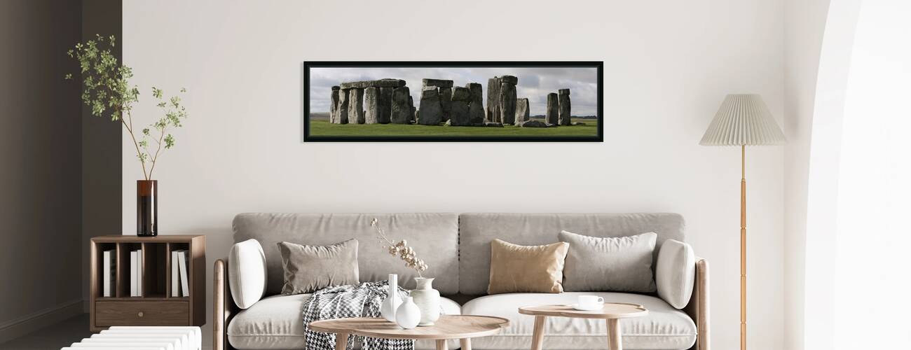 Stonehenge Sarsen Stone Circle: Amesbury - Wiltshire - England - United Kingdom by Albert Videt Jensen