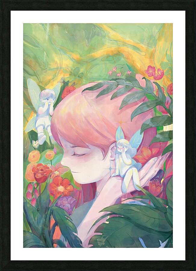 Inclusion is Enchanted  Picture Frame print