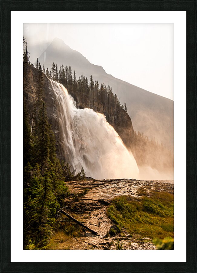 Waterfall s magic Picture Frame print