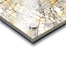 Urumqi City Map Acrylic print
