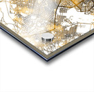 NDjamena Chad City Map Acrylic print