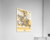 Lagos City Map Acrylic Print