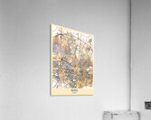 Bursa City Map Acrylic Print