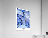 Antalya Turkiye City Map Acrylic Print