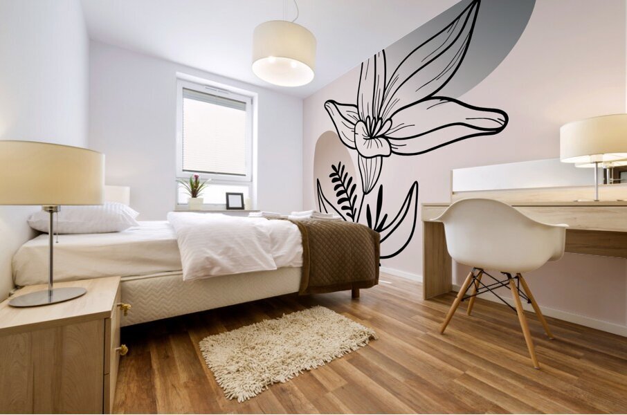 Modern trendy design  Mural print