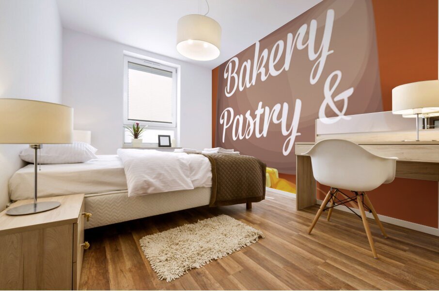 Cakes desserts. c Mural print