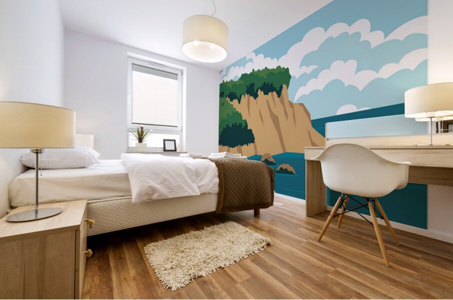 Travel to Capri Italy Mural print