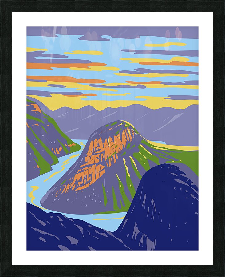 Blyde River Canyon Picture Frame print
