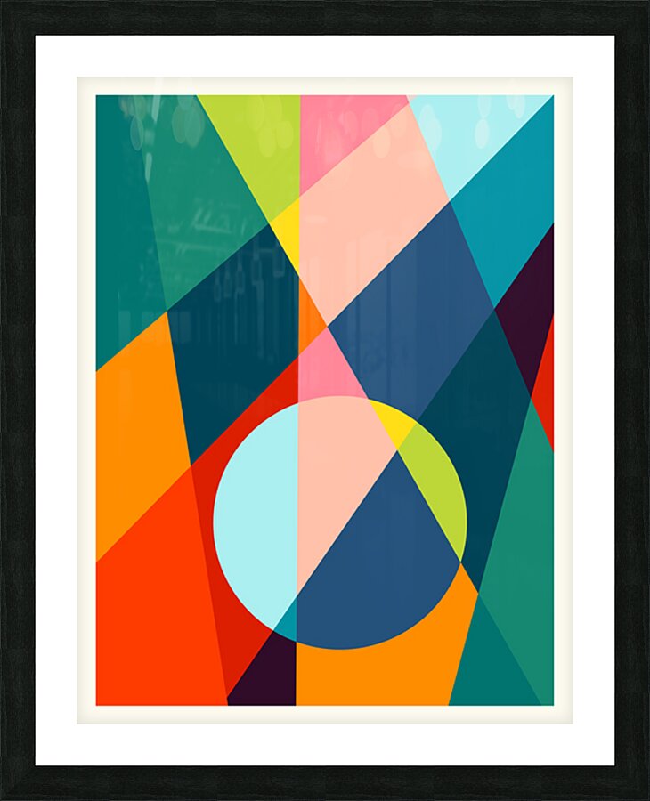 Abstract geometric pattern. a Impression et Cadre photo