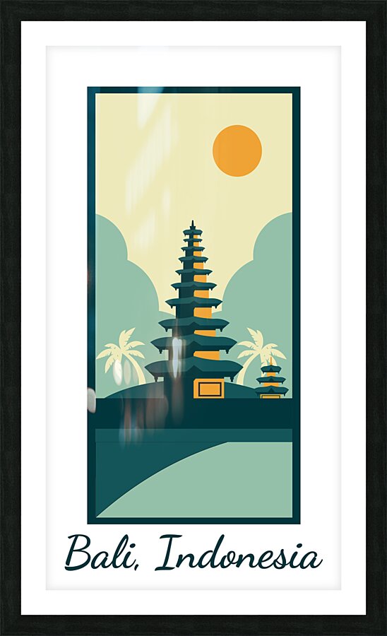 Bali Indonesia Picture Frame print
