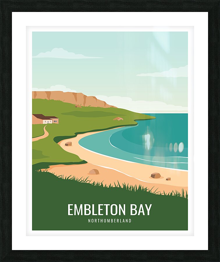 Embleton Bay Picture Frame print