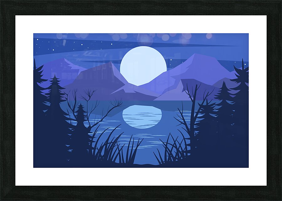 Nature landscape Picture Frame print