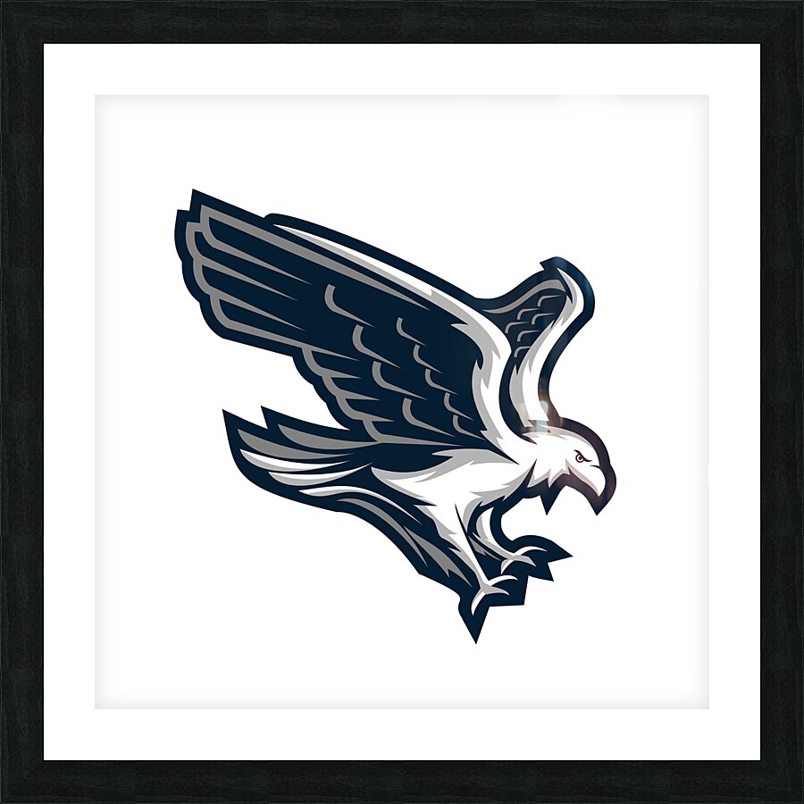 Eagle bird. b Picture Frame print