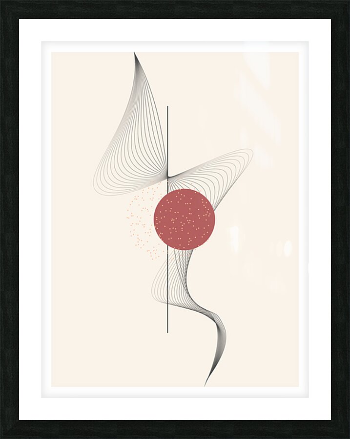 Abstract wall art. a Picture Frame print