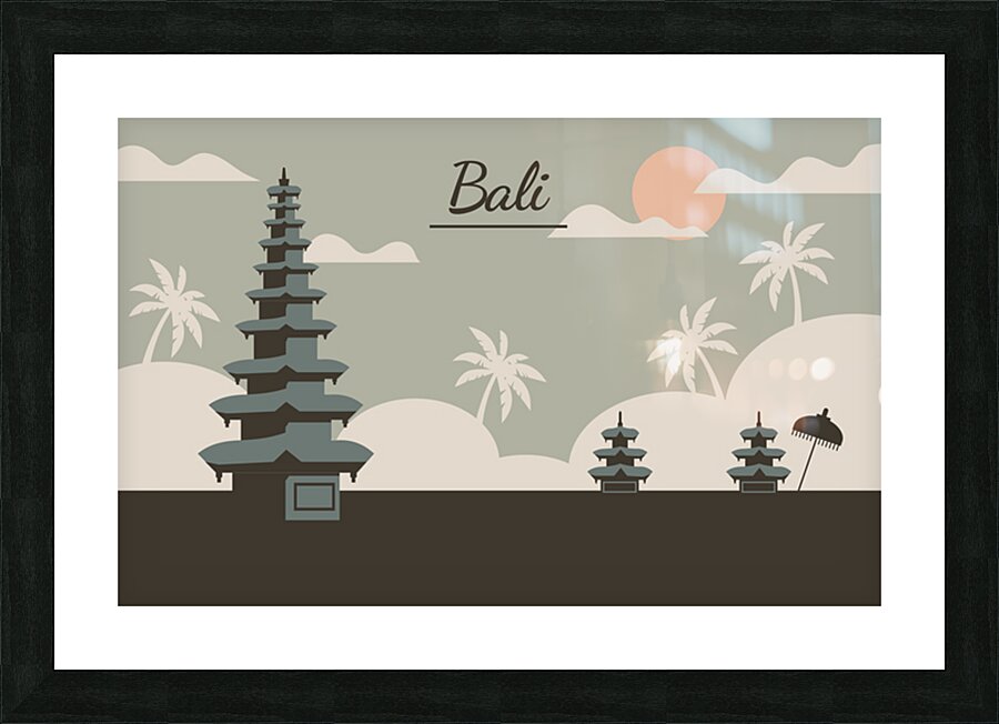 Bali Indonesia Picture Frame print